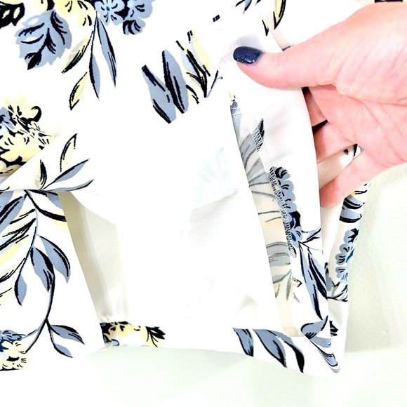 NWTO Ann Taylor Factory White Floral Sheath Dress Size 10 (fits like an 8) - Picture 7 of 9